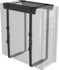 BONTEC Adjustable Under Desk PC Mount CPU Holder Fit up to 71 Inches - PC Tower