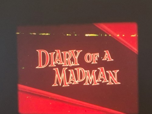 Diary madman 1963 - of, 16mm