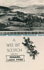 R022851 A Wee bit Scotch from Minard. Loch Fyne. Valentine. RP