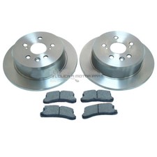 REAR 2 BRAKE DISCS AND PADS