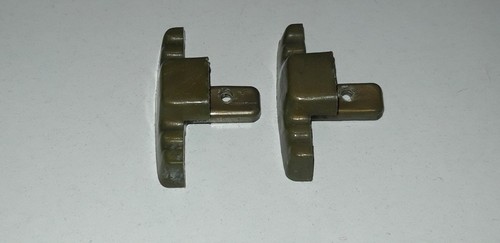 Pair end caps - 1, (plastic)