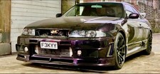 Nissan Skyline R33 GTR 400R Front Bumper Lip / Splitter Lower Spoiler 