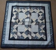 Various Blues Lap Quilt