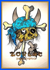 4.75" Zorlac X-bones vinyl