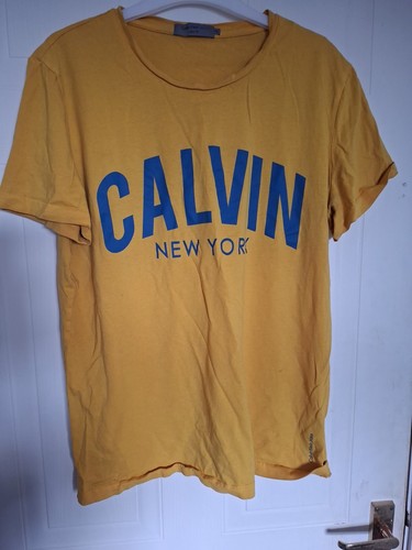 Calvin klein yellow shirt - calvin,