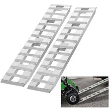 VEVOR 2Pcs 1830 x 380 mm Aluminum Loading Ramps Trailer Ramps 2721.6 kg Car ATV
