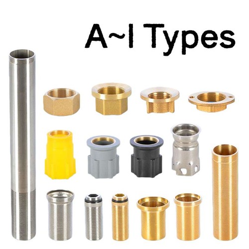 Brass mixer tap - tap, fixing
