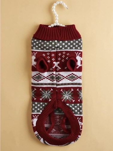 Winter dog cat clothes sweater - winter,