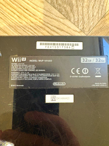 Nintendo wii 32gb black pal - black,
