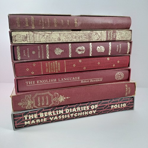 Folio society classics red - folio,