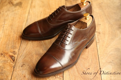 Barker brown leather oxford - barker,