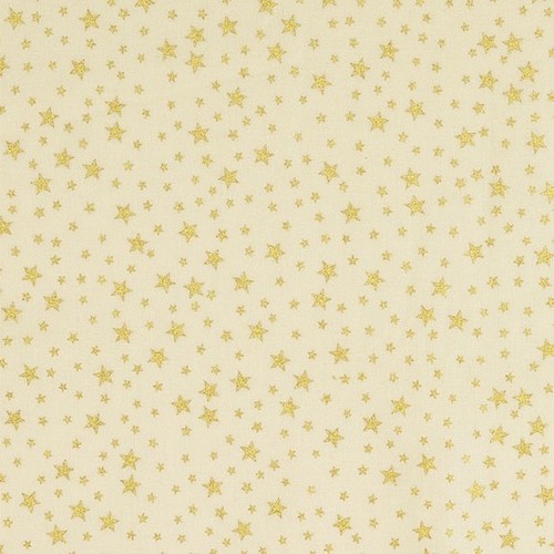 Gold metallic stars navy - metallic,