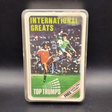 Top Trumps International Greats Football Dubreq Card Game Vintage 1978 VGC
