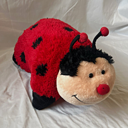Pillow pet ladybug red black - pillow,