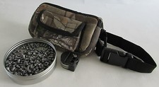 Pellet bullet pouch and - and, belt