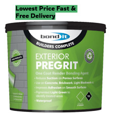 Bond IT Exterior Render Pregrit Bonding Agent Light Green - Render Grit 10 Litre