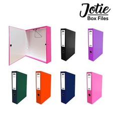 Foolscap Box File Improved Lid Catch 75mm Spine A4 Paperwork Document Folder