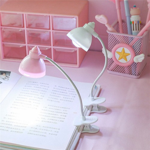 Clip desk lamp flexible - on,