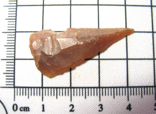 Palaeolithic monofacial flint