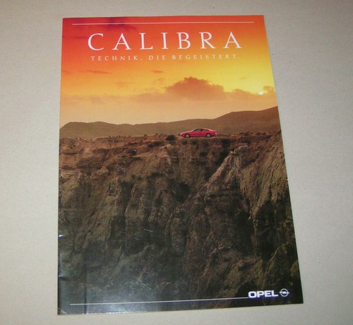 Brochure opel calibra - -,