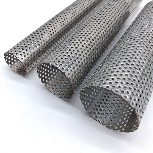 Perforated tube exhaust - perforated, pipe