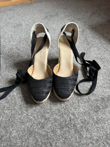 Mint velvet black raffia - mint,