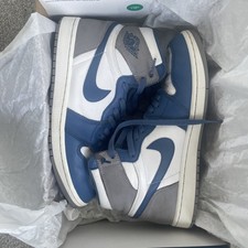 NIKE AIR JORDAN 1 TRUE BLUE SIZE 8UK