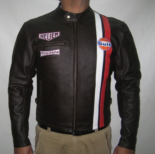 Steve mcqueen leather jacket - mcqueen,