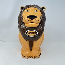 Vintage Lion Cookie Jar By