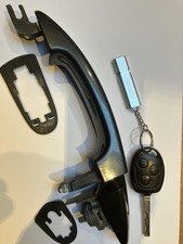 Ford Galaxy Mk3 Drivers  Exterior Door Handle X2 Keys  Midnight Sky Grey