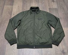 Emporio Armani EA7 ' Insulated Bomber  Jacket ' - Mens Medium - Green - New