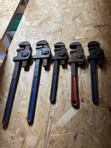 Stilsons pipe wrench job - stilsons,