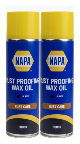 Napa rust proofing wax - rust,