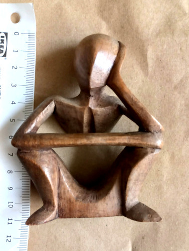 Abstract wooden sculpture - abstract,