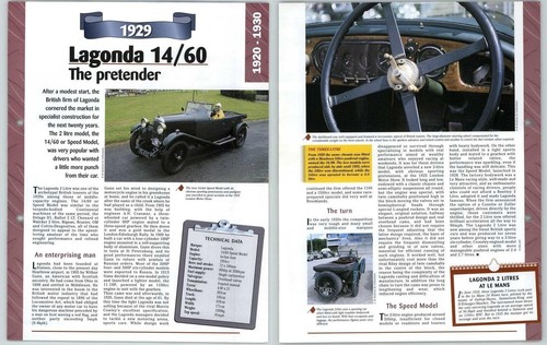 Lagonda 1920 1930 a - -,