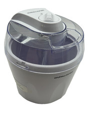 Electric Andrew James Ice Cream Maker Machine Model AJ-0168KC 12W White C46  G55
