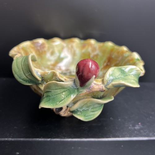 Art pottery leaf shaped - leaf,