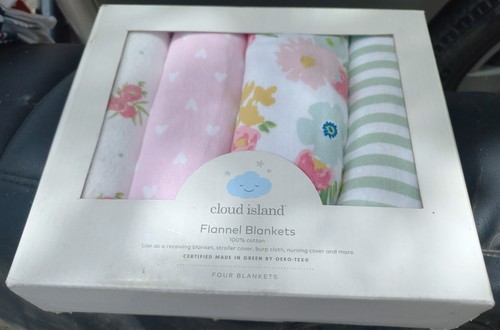 Flannel recieving blanket - blanket, /