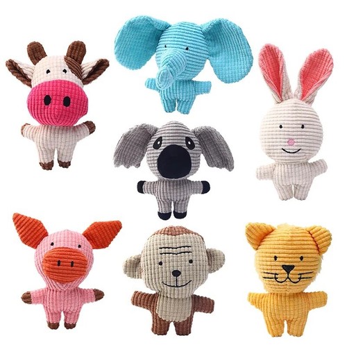 Dog toy squeaky pet chew - pet, plush