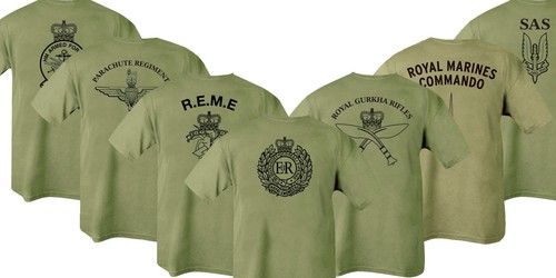 Double sided printed - printed, army