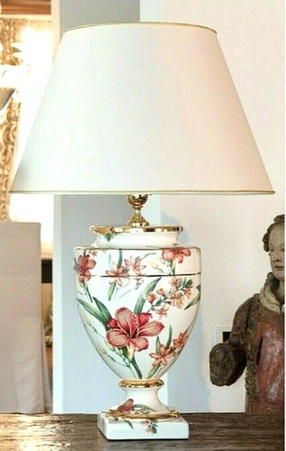 Glossy italian majolica table - glossy,