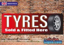 Tyres sold fitted here - fitted,