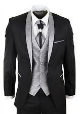 Mens 4 Piece Wedding Suit