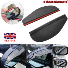 PAIR Black Car Door Side Rear