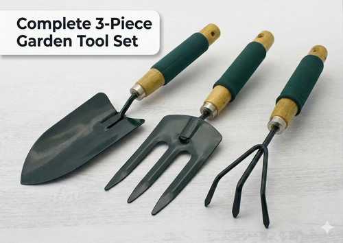 Piece gardening tool set - 3,