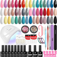 Gel Nail Polish Kit, 24