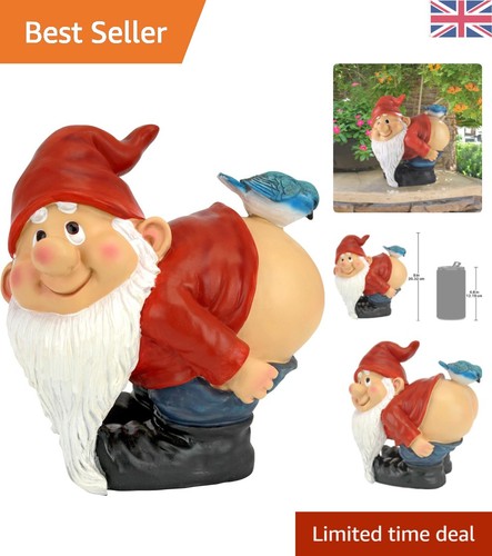 Whimsical bare buttocks - buttocks, garden