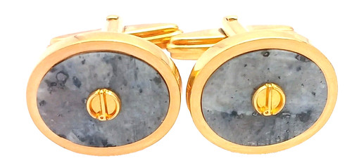 Dunhill cufflinks men gold - men's,