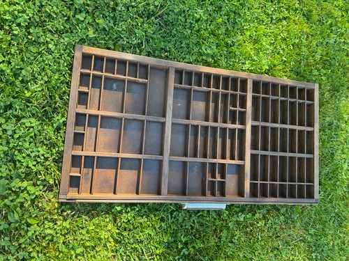 Hamilton letterpress tray - letterpress,