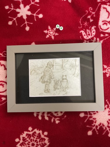 Rare framed dketch - art, print